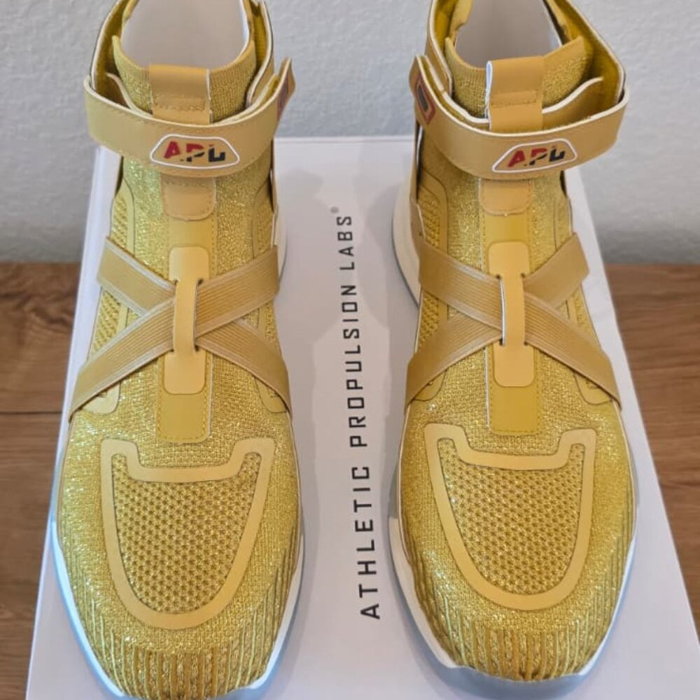 APL Athletic Propulsion Labs Super Future Champagne Sneakers Men 13 Women 14.5
